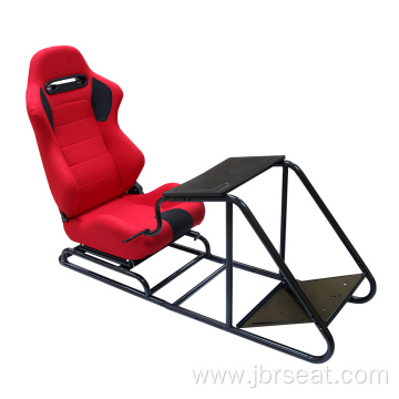 Gaming Seat With Bucket Seats Racing Simulator